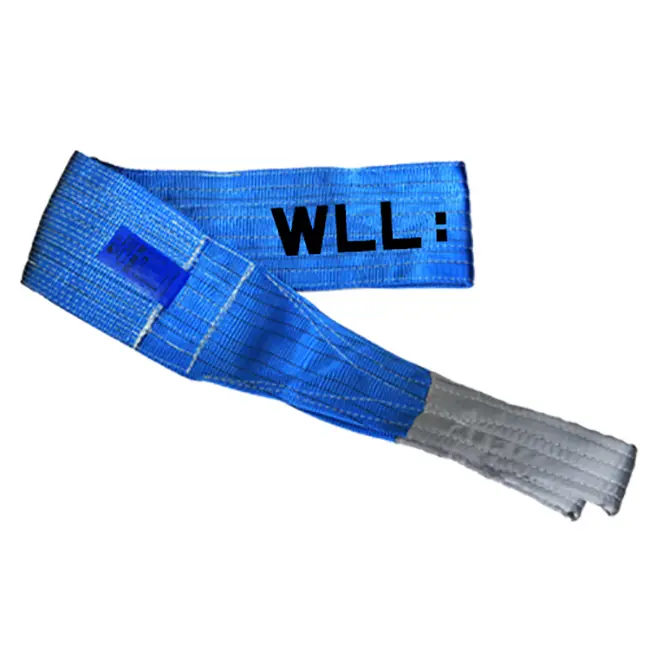 Webbing Strap-Medeer Eye & eye Polyester Webbing Sling-Work Load Limited 8000KG