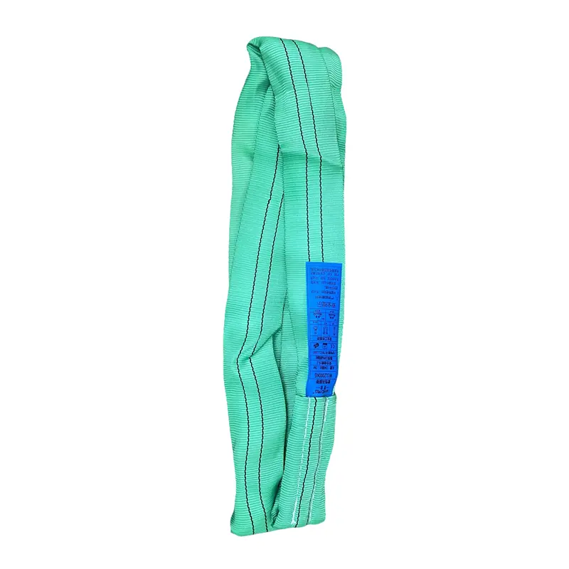 High-performance Round Sling- Medeer Endless Polyester Rigging Sling -Working Load Limit 2 Ton