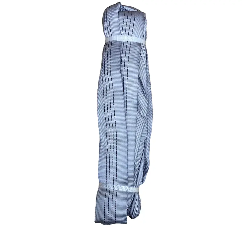 High-capacity Tube Sling- Medeer Endless Polyester Lifting Sling - Safe Loading 4 Ton