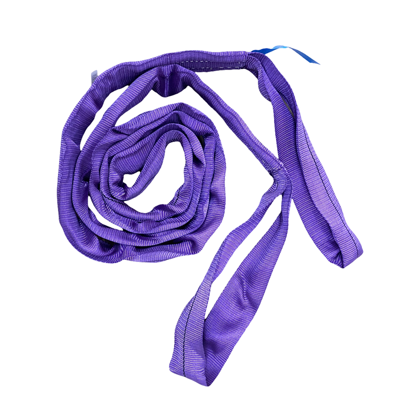 Premium Eye to Eye Round Sling- Medeer Eye&Eye Polyester Lifting Sling -Capacity 1 Ton